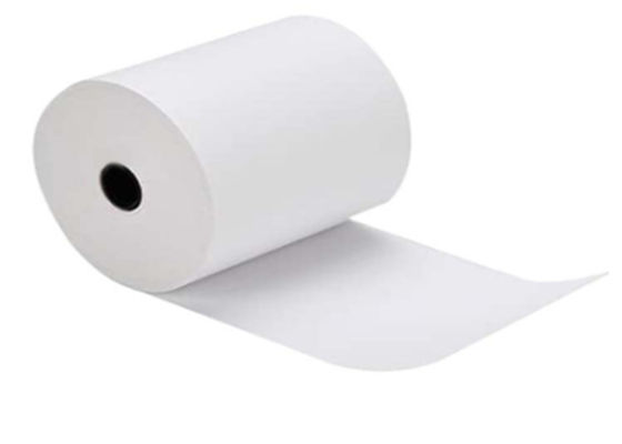 papel térmico Rolls da caixa registadora 48gsm