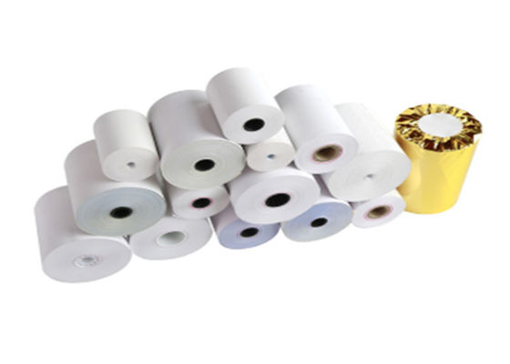 papel térmico Rolls da caixa registadora 48gsm