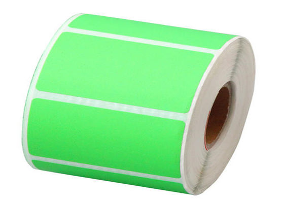 Etiquetas autoadesivas impermeáveis brilhantes da estratificação 57x32mm