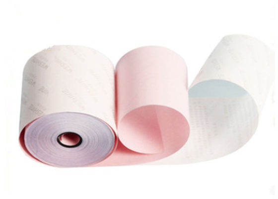 241mm×280mm de superfície lisos papel térmico Rolls de 2 dobras