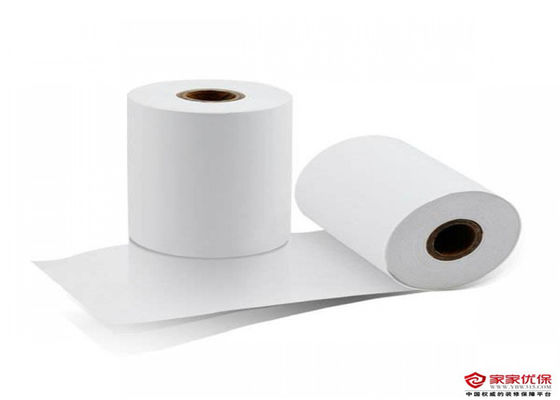 80 a parte superior do × 70mm revestiu o papel térmico autoadesivo