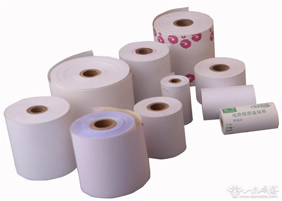 Papel térmico Rolls da caixa registadora da placa do certificado do FSC para o restaurante