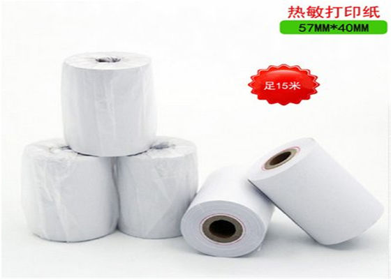 57 papel térmico inodoro impresso feito sob encomenda Rolls do × 50mm ATM