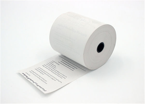 caixa registadora branca Rolls térmico da polpa de madeira de 48g 52g 55g