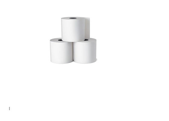 Papel térmico claro Rolls 80x80 57x50 do ODM ATM do OEM da imagem