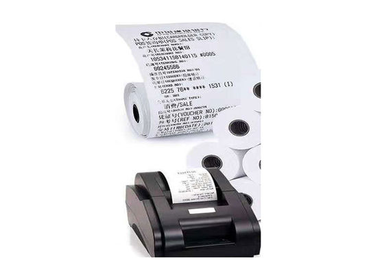 Papel térmico Rolls 60g 70g da caixa registadora livre de BPA