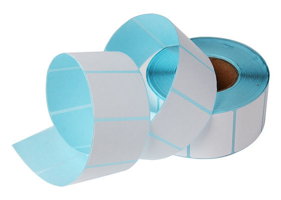 Etiqueta de código de barras térmica Rolls da escala do supermercado do FSC 50X25mm