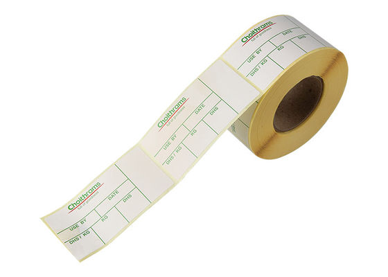 OEM térmico das etiquetas de envio do FSC 57x32mm da etiqueta da etiqueta