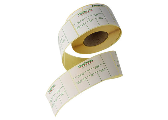 OEM térmico das etiquetas de envio do FSC 57x32mm da etiqueta da etiqueta