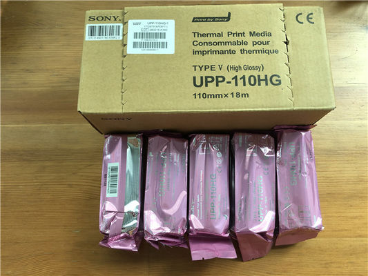 Rolo de papel térmico UP-110HD do ultrassom 10rolls/box 110x18m