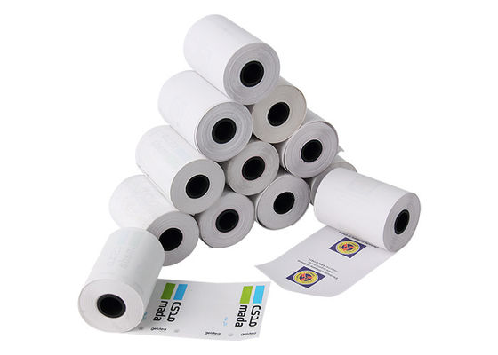 Posição de papel térmica Rolls FSC da caixa registadora 45gsm 57x50mm