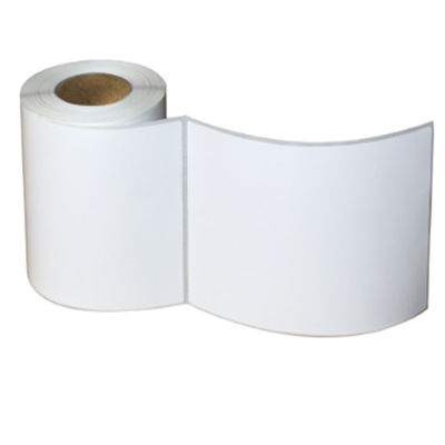 Etiqueta de papel térmica 102x76mm do anti papel glassine da moeda falsa